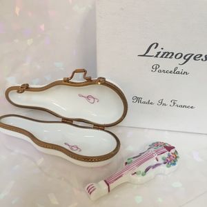 Limoges Rochard Violin & Case w/ Rose Design NIB